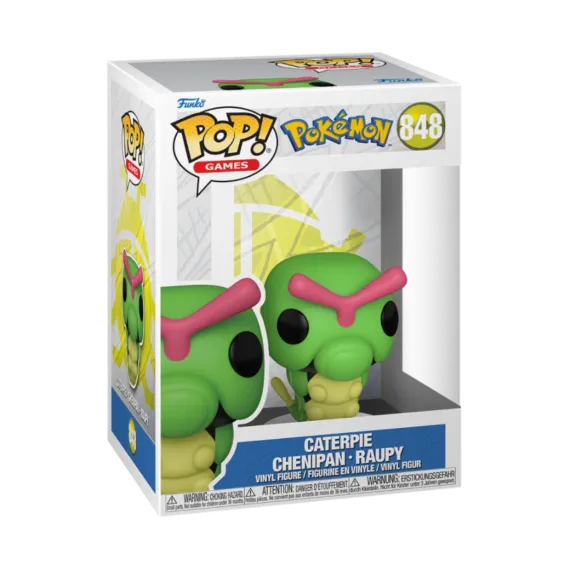 Pokemon Pop! Chenipan 9 Cm Pokemon Pop! Chenipan 9 Cm