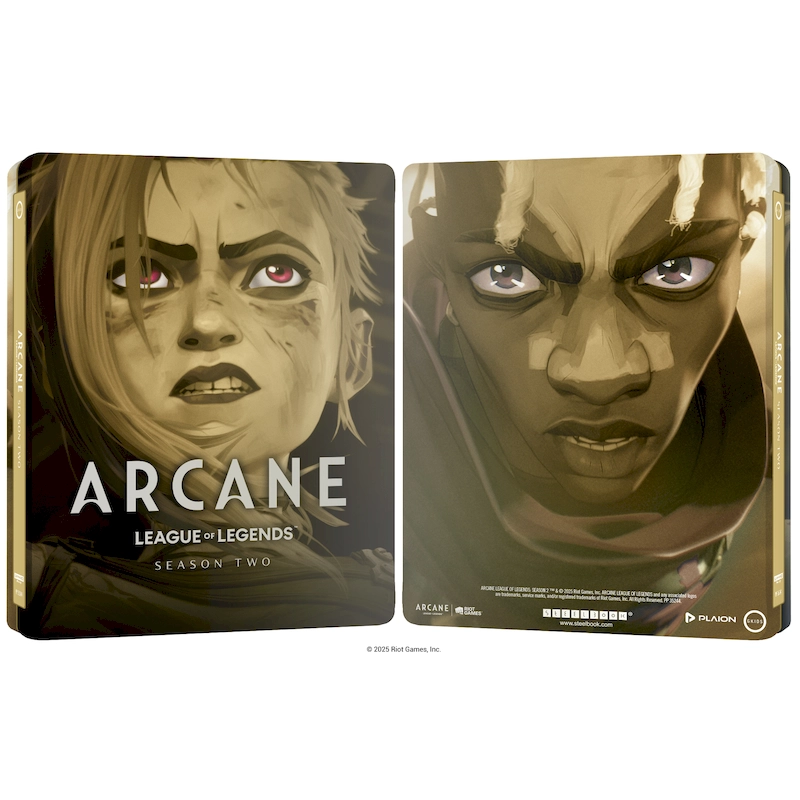 Arcane League Of Legends : Saison 2 - Steelbook - 4k Uhd