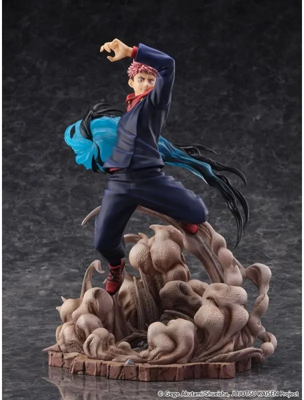 Jujutsu Kaisen Shibuya Scramble Figure 1/7 Yuji Itadori 31 Cm