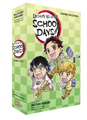 Demon Slayer School Days T01 & T02 - Coffret