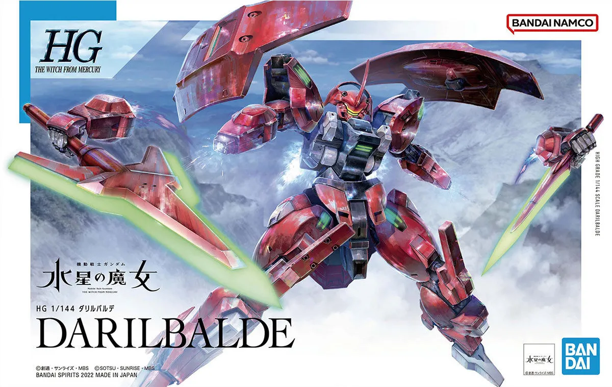 Gundam Gunpla Hg 1/144 008 Darilbalde