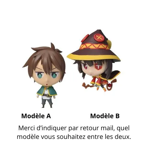 Sekai Ni Shukufuku Wo! Mini Display Fig Kazuma & Megumi