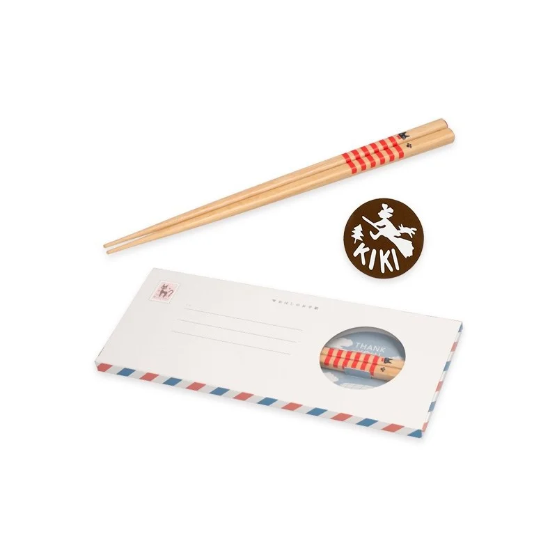 Carte Cadeau Avec Baguettes Jiji - Kiki La Petite Sorciere