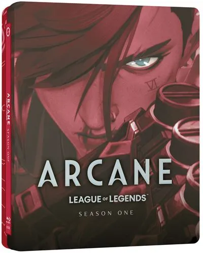 Arcane League Of Legends Saison 1 Bluray Steelbook VI - Edition Limitée