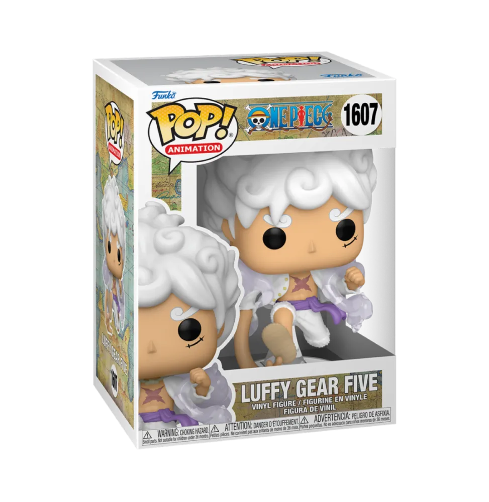One Piece Pop! Luffy Gear Five W/ch 9 Cm One Piece Pop! Luffy Gear Five W/ch 9 Cm