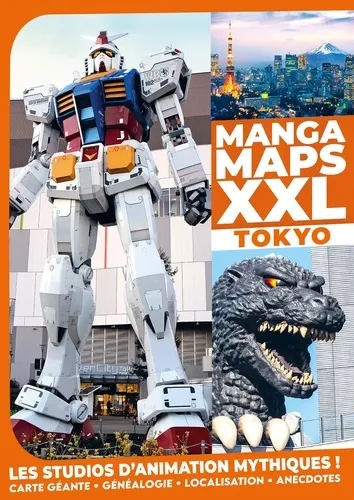 Manga Maps Xxl Tokyo - Les Studios D'animation Mythiques !