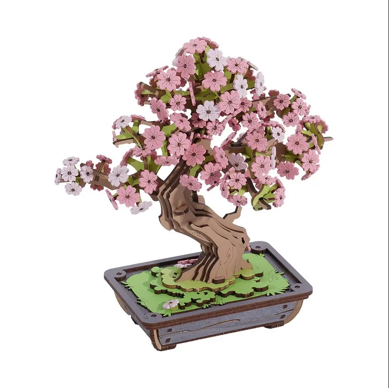 Sakura Bonsai (Eight-language Instruction)