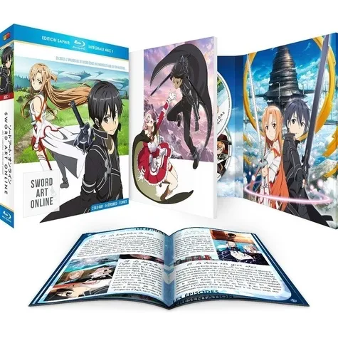 Sao Arc 1 (sao) Ed. Saphir - 2 Blu-ray + Livret edité par Meian Sao Arc 1 (sao) Ed. Saphir - 2 Blu-ray + Livret