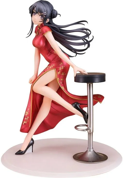 Rascal Dream Of Bunny Girl Senpai 1/7 Mai Sakurajima Chinese Dress Ver. 22 Cm