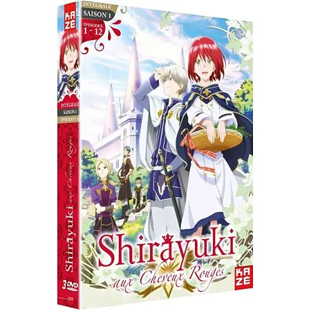 Shirayuki Aux Cheveux Rouges - Saison 1 - 3 Dvd