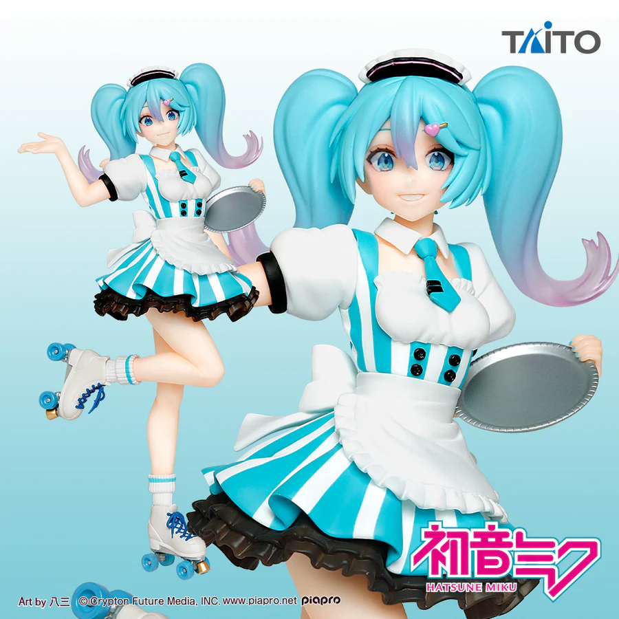 Hatsune Miku Costumes Cafe Maid Ver. Figure