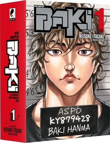 New Grappler Baki - Partie 1 Collector (Tomes 1 A 8) - T01 - New Grappler Baki - Perfect E - Coffret
