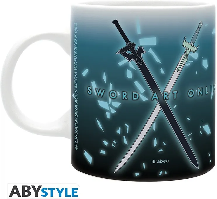 Sao - Mug - 320 Ml - "asuna & Kirito" - Subli - X2