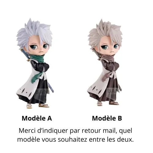 Bleach Q Posket -toshiro Hitsugaya- 100 Blood War Arc modèle A ou B 