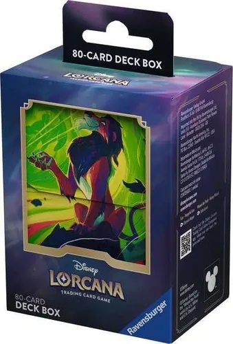Lorcana Deck Box Scar Lorcana Deck Box Scar