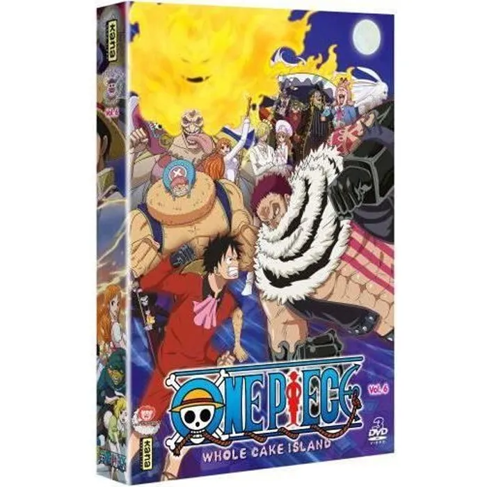 One Piece Cake Island Vol 6 - 3 Dvd