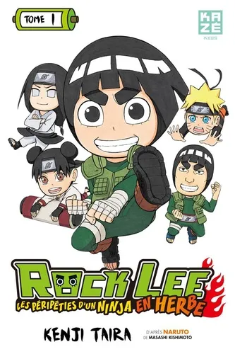 Rock Lee - Les péripéties d'un ninja en herbe T1