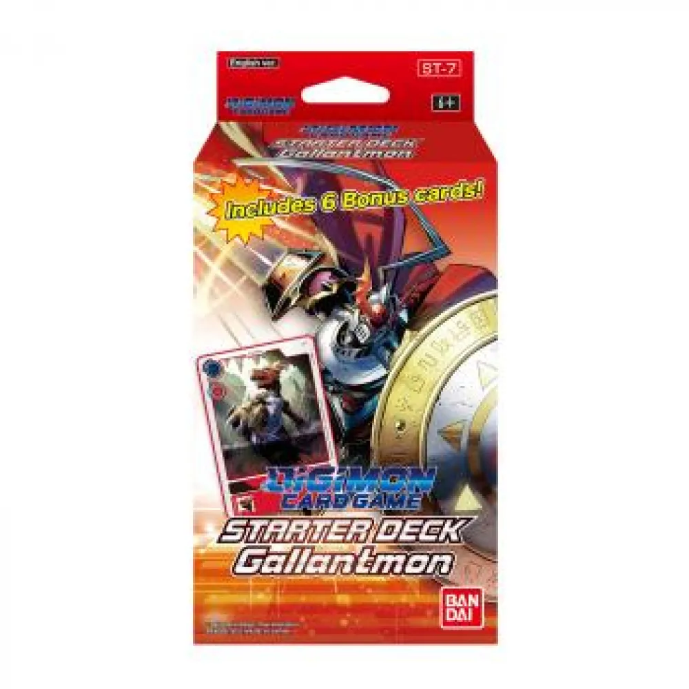 Digimon Card Game JCC - Starter Deck 7 Gallantmon En X6 (15/10)