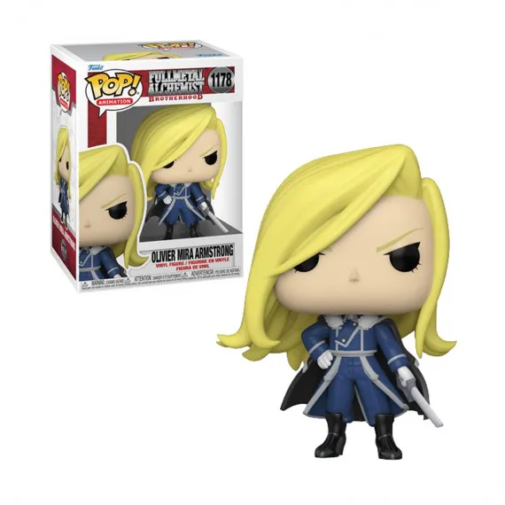Fmab Pop! Figurine Olivier Armstrong With Sword 9 Cm