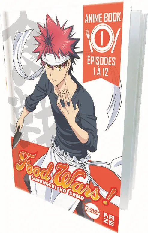Food Wars ! - Saison 1 - Partie 1 Sur 2 - 3 Dvd