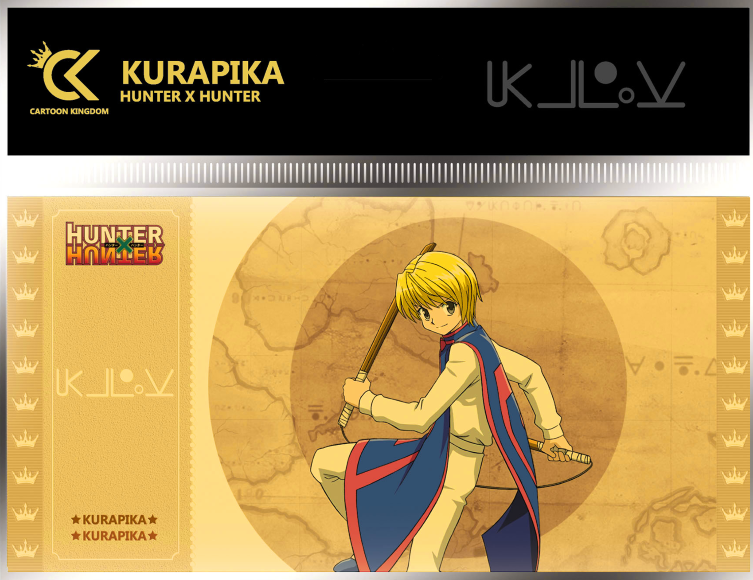Tickets Or Kurapika Hunter X Hunter