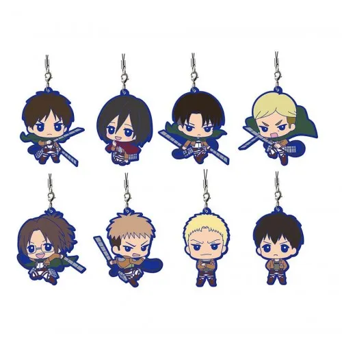 Aot Caps Rub Mascot 3 Collection Complete Aot Caps Rub Mascot 3 Collection Complete