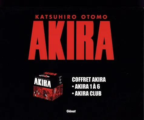 Akira (noir Et Blanc) Édition Originale Coffret