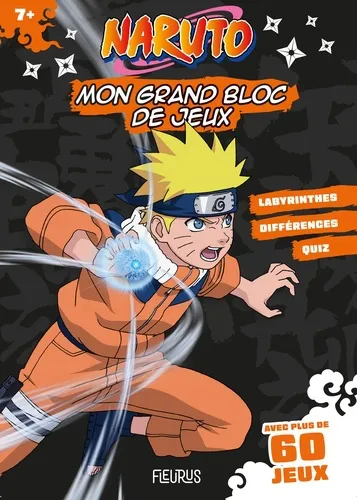 Naruto Mon Grand Bloc De Jeux Naruto Mon Grand Bloc De Jeux