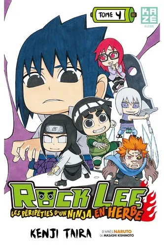 Rock Lee - Les péripéties d'un ninja en herbe T4