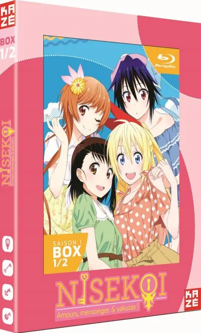 Nisekoi - Saison 1 - Partie 1 Sur 2 - Blu-ray Nisekoi - Saison 1 - Partie 1 Sur 2 - Blu-ray