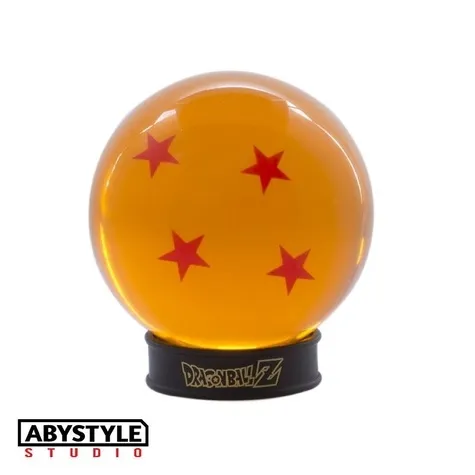 Dragon Ball Boule De Cristal 4 Etoiles 75 Mm + Socle