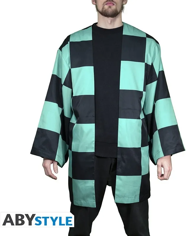 Demon Slayer - Veste Replique - Haori De Tanjiro Demon Slayer - Veste Replique - Haori De Tanjiro