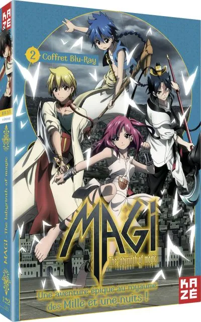 Magi - The Labyrinth Of Magic - Saison 1 - Partie 2 Sur 2 - 2 Blu-ray