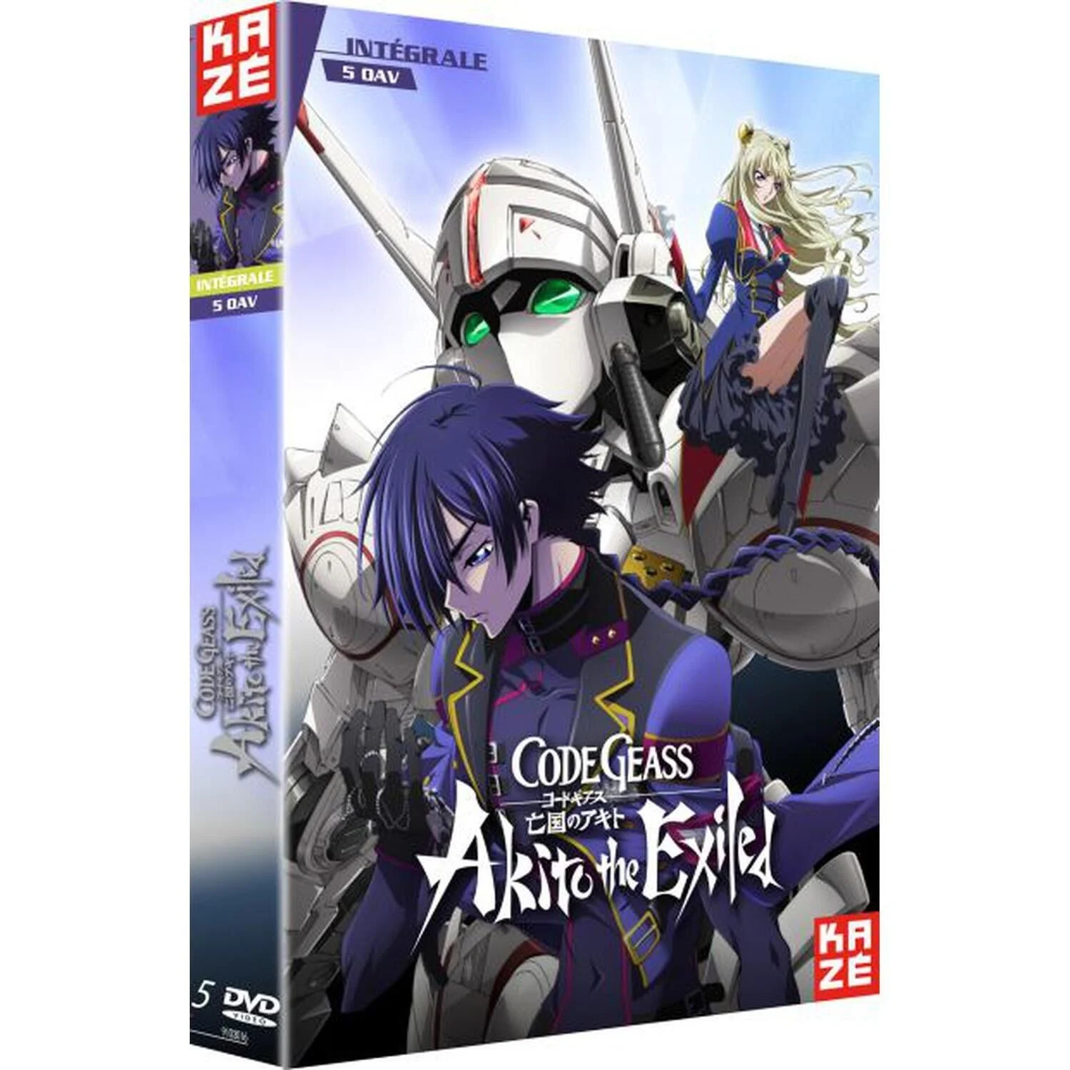 Code Geass Akito - The Exiled - Integrale 5 Oav - 5 Dvd