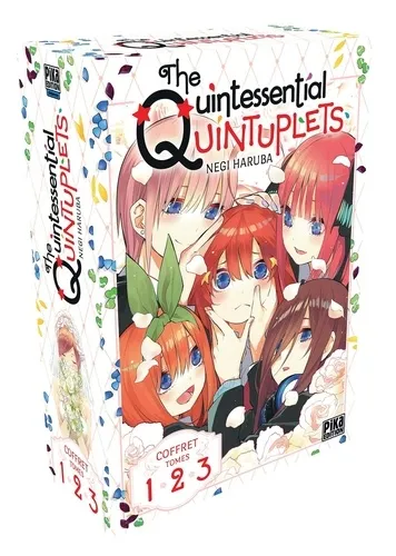 The Quintessential Quintuplets Coffret T01-02-03