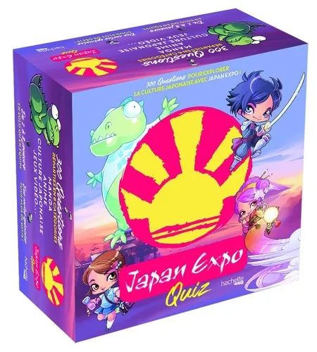 Boite Japan Expo Quiz - 300 Questions Pour Explorer La Culture Japonaise Avec Japan Expo !
