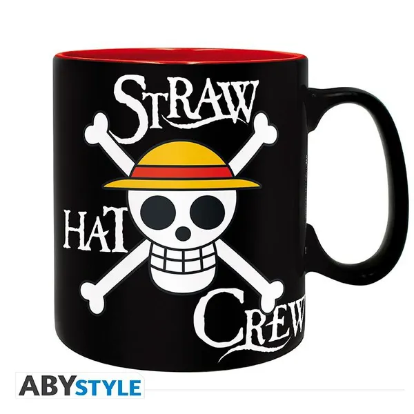 One Piece - Mug - 460 Ml - Luffy & Skull One Piece - Mug - 460 Ml - Luffy & Skull