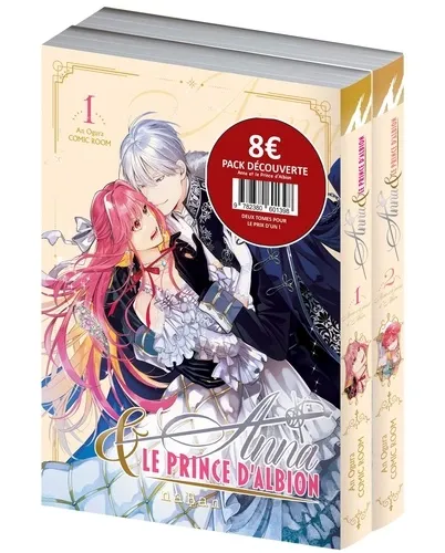 Anna Et Le Prince D'albion Pack (t01 + T02)
