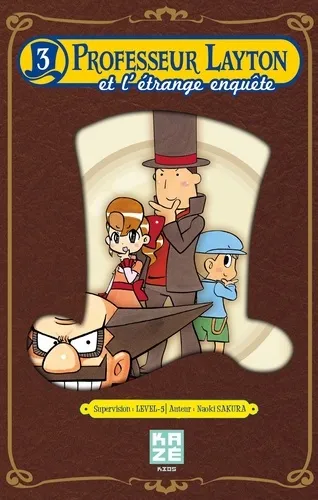 Professeur Layton et l'étrange enquête T3