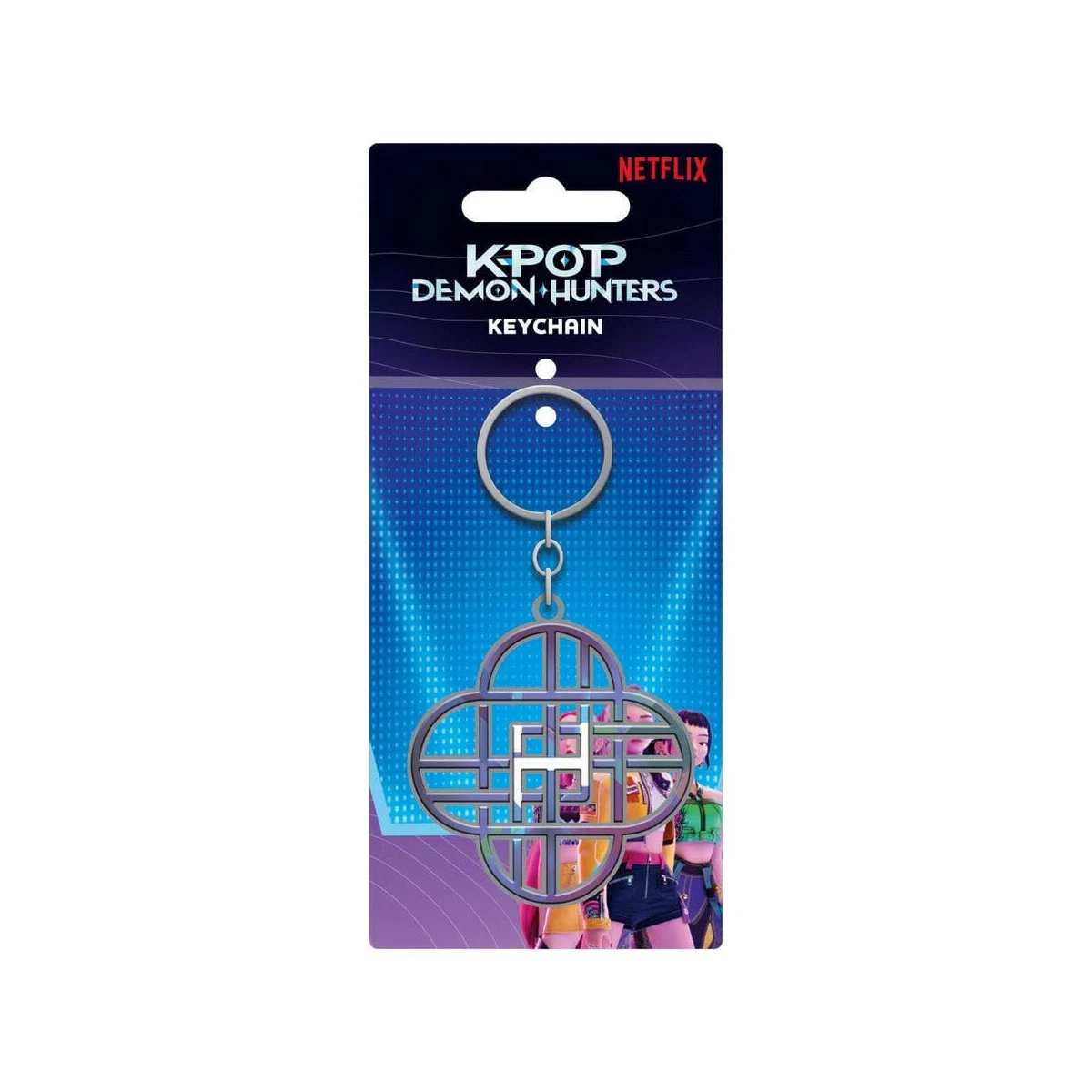 Kpop Demon Hunters Porte-cles Metal Huntrix