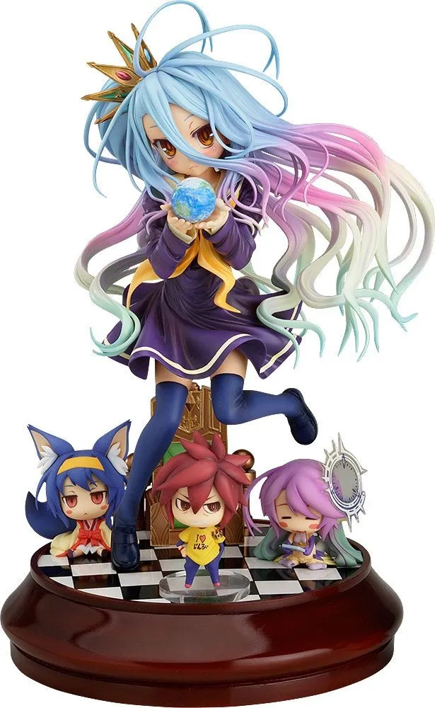 No Game No Life -zero- 1/7 Scale Shiro Figura 20 Cm