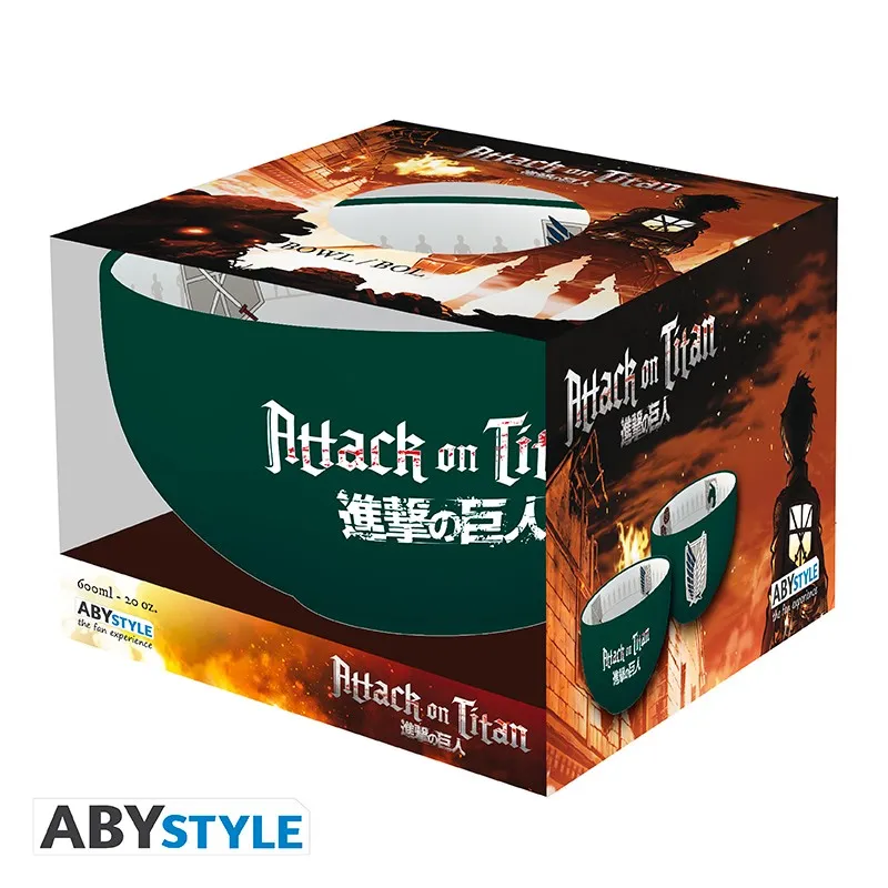 Attack On Titan Bol 600 Ml Emblemes S3