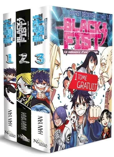 Black Fist T01 A T03 - Coffret