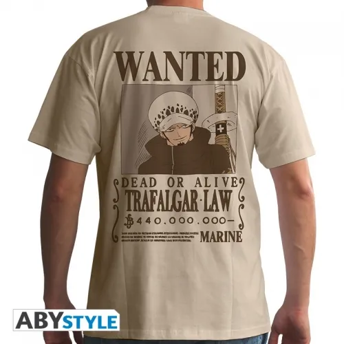 Tshirt One Piece "wanted Law" Xl