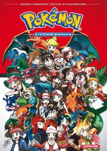 Recueil D'illustrations Pokemon La Grande Aventure