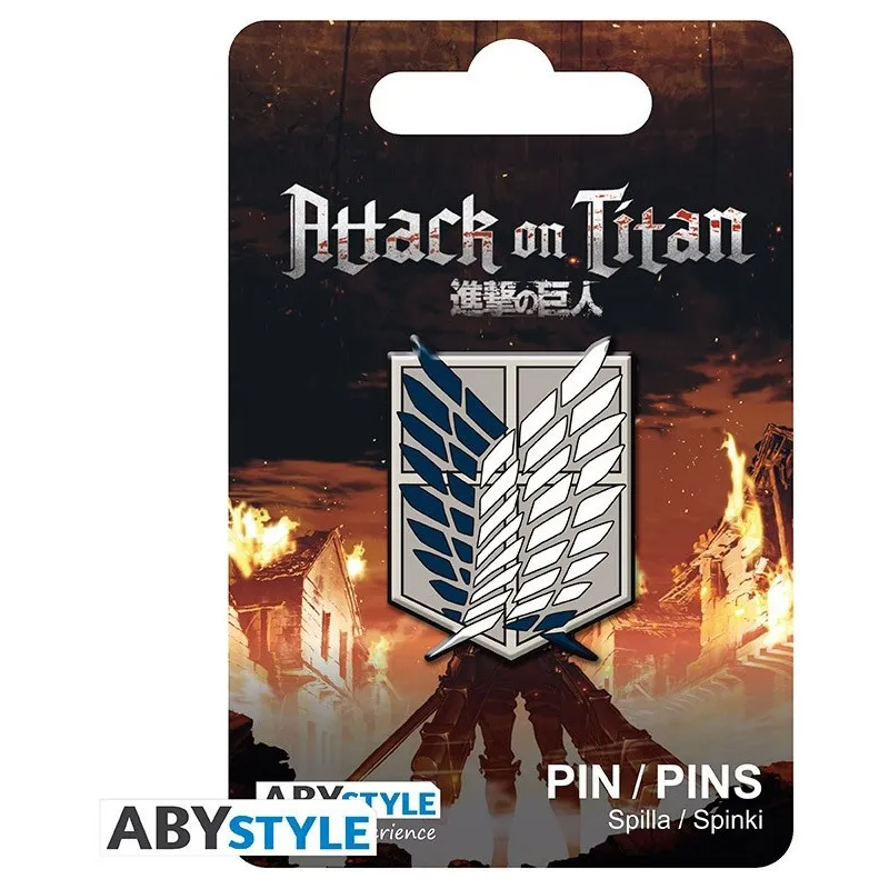 Attack On Titan - Pin's Embleme Regiment S3 X4