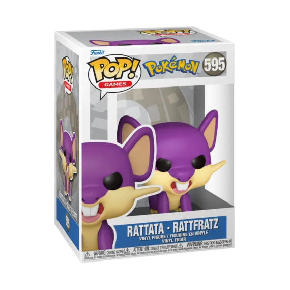 Pokemon Pop! Rattata 9 Cm Pokemon Pop! Rattata 9 Cm
