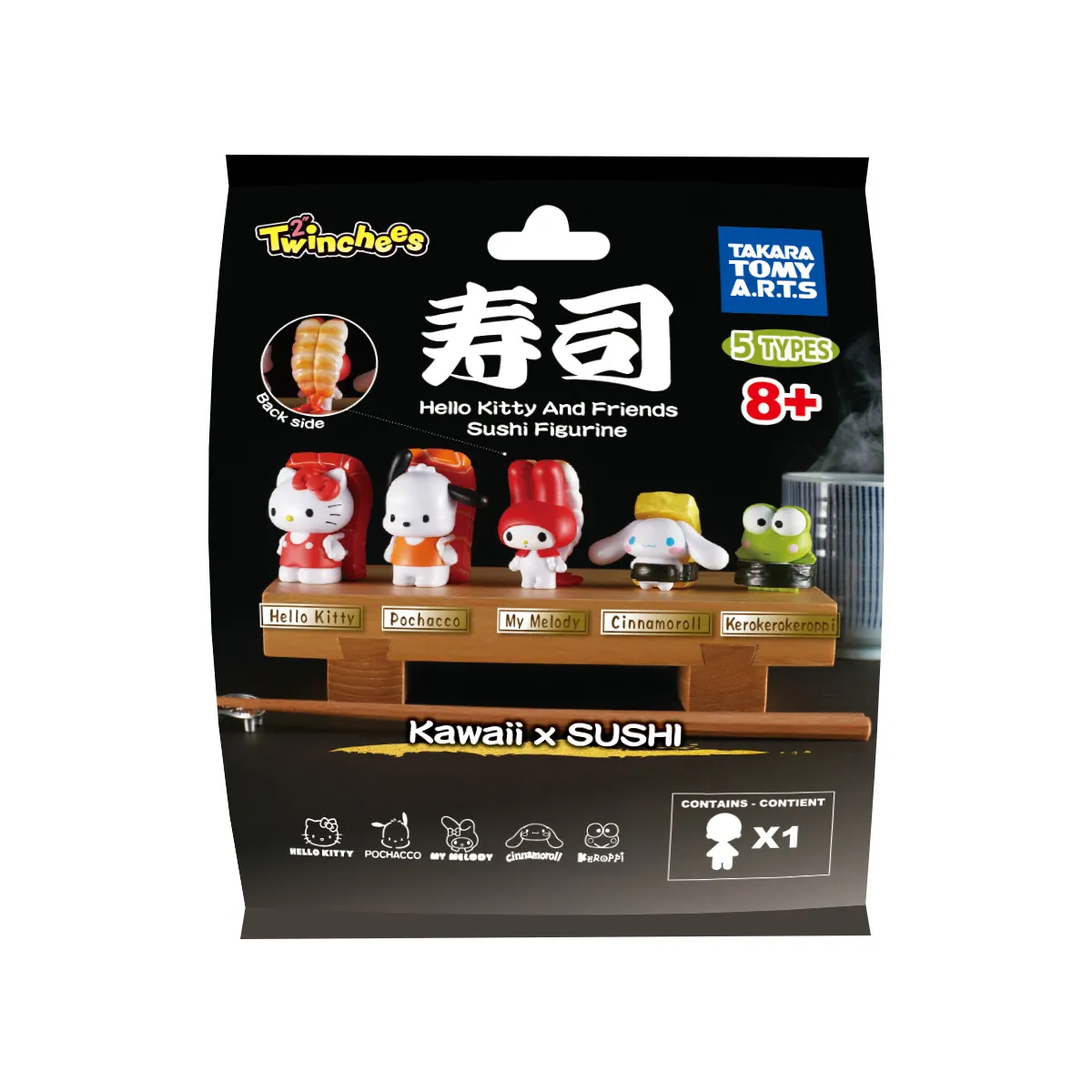 Twinchees Hello Kitty & Friends I Love Sushi