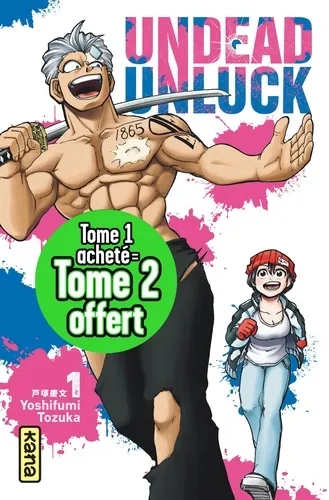 Pack 1+1 Undead Unluck (tomes 1+2) - Op 1+1 Kana 2024