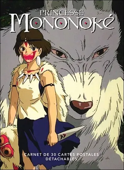 Ghibli : 30 Cartes Postales Mononoké